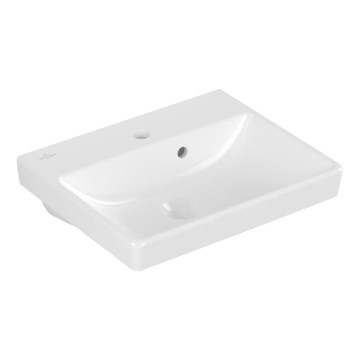 Villeroy & Boch 73584501 - Hangend wastafel AVENTO 45 x 37 cm keramiek/wit