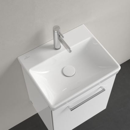 Villeroy & Boch 73584501 - Hangend wastafel AVENTO 45 x 37 cm keramiek/wit