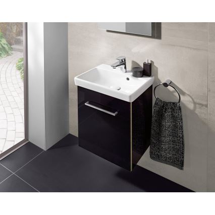 Villeroy & Boch 73584501 - Hangend wastafel AVENTO 45 x 37 cm keramiek/wit