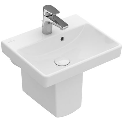 Villeroy & Boch 73584501 - Hangend wastafel AVENTO 45 x 37 cm keramiek/wit