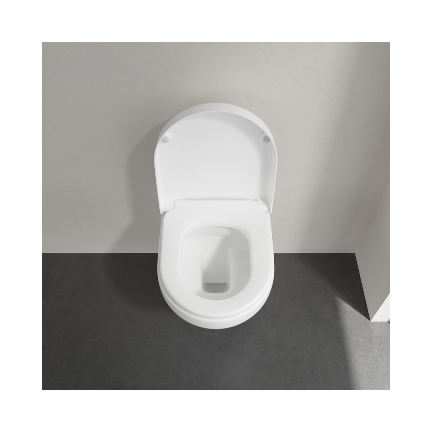 Villeroy & Boch 8M42S101 - Toiletzitting SoftClose SUBWAY 3.0 wit