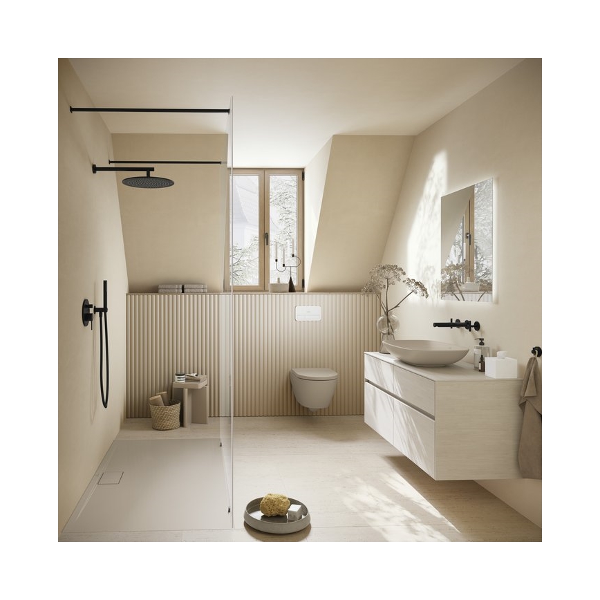 Villeroy & Boch 8M42S1AM - Toiletzitting SoftClose SUBWAY 3.0 beige