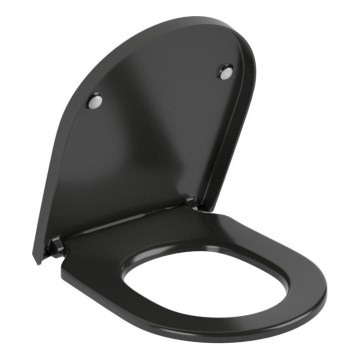 Villeroy & Boch 8M42S1R7 - SoftClose toiletzitting SUBWAY zwart