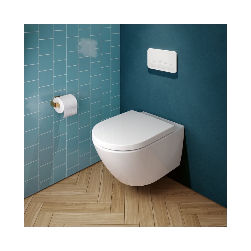 Villeroy & Boch 8M42S1T1 - SoftClose wc-bril SUBWAY 3.0 wit