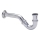 Villeroy & Boch 92087200 - Sifon voor bidet, glanzend chroom