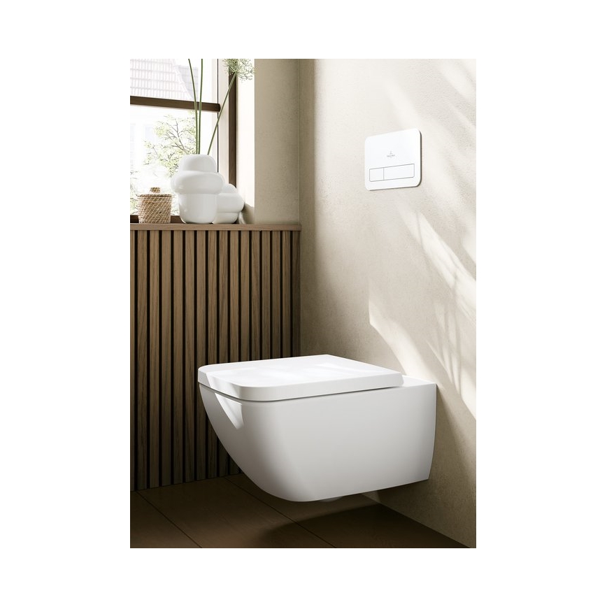 Villeroy & Boch 922400RE - Spoelknop VICONNECT hoogglans wit