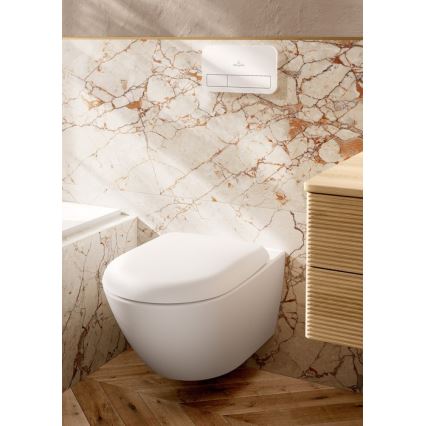 Villeroy & Boch 922400RE - Spoelknop VICONNECT hoogglans wit