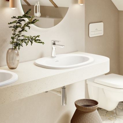 Villeroy & Boch 922400RE - Spoelknop VICONNECT hoogglans wit