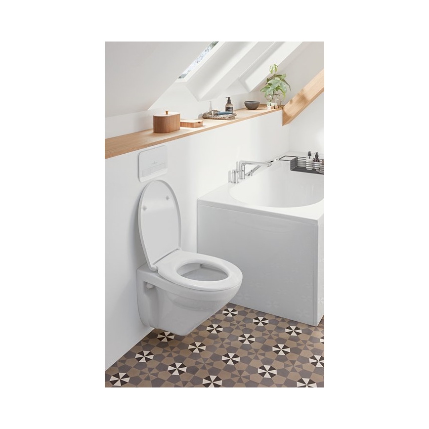 Villeroy & Boch 922400RE - Spoelknop VICONNECT hoogglans wit