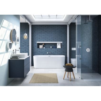 Villeroy & Boch 922400RE - Spoelknop VICONNECT hoogglans wit