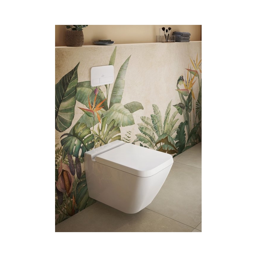 Villeroy & Boch 92249068 - VICONNECT spoelknop, wit