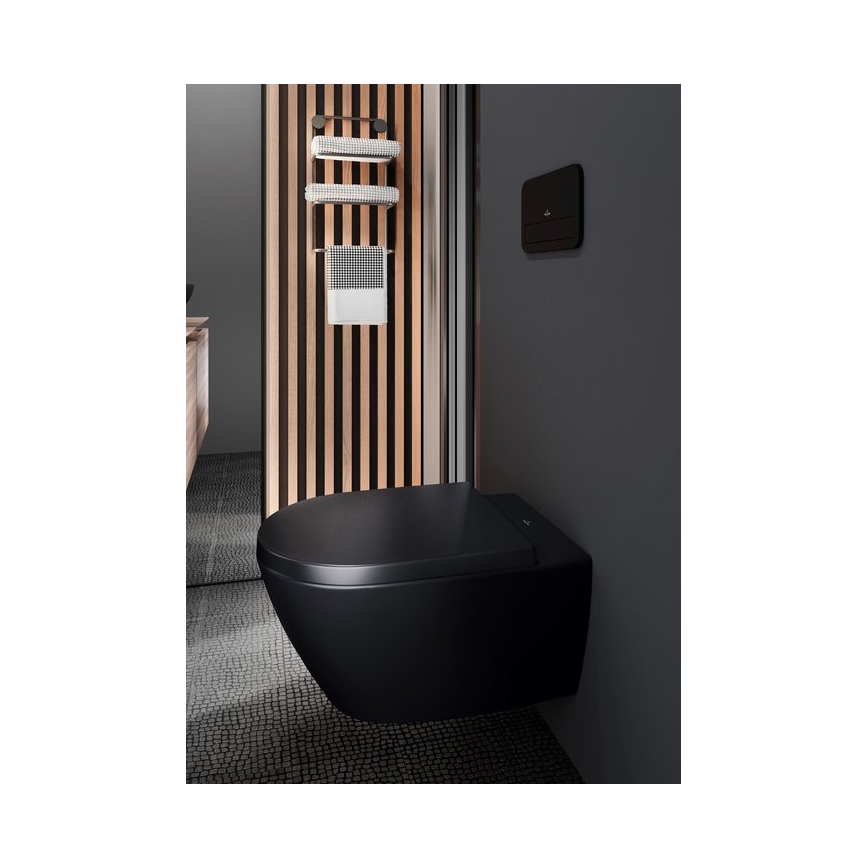 Villeroy & Boch 922490AN - VICONNECT zwarte spoelknop