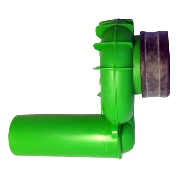 Villeroy & Boch 93260000 - Sifon voor urinoir met achteraansluiting, groen