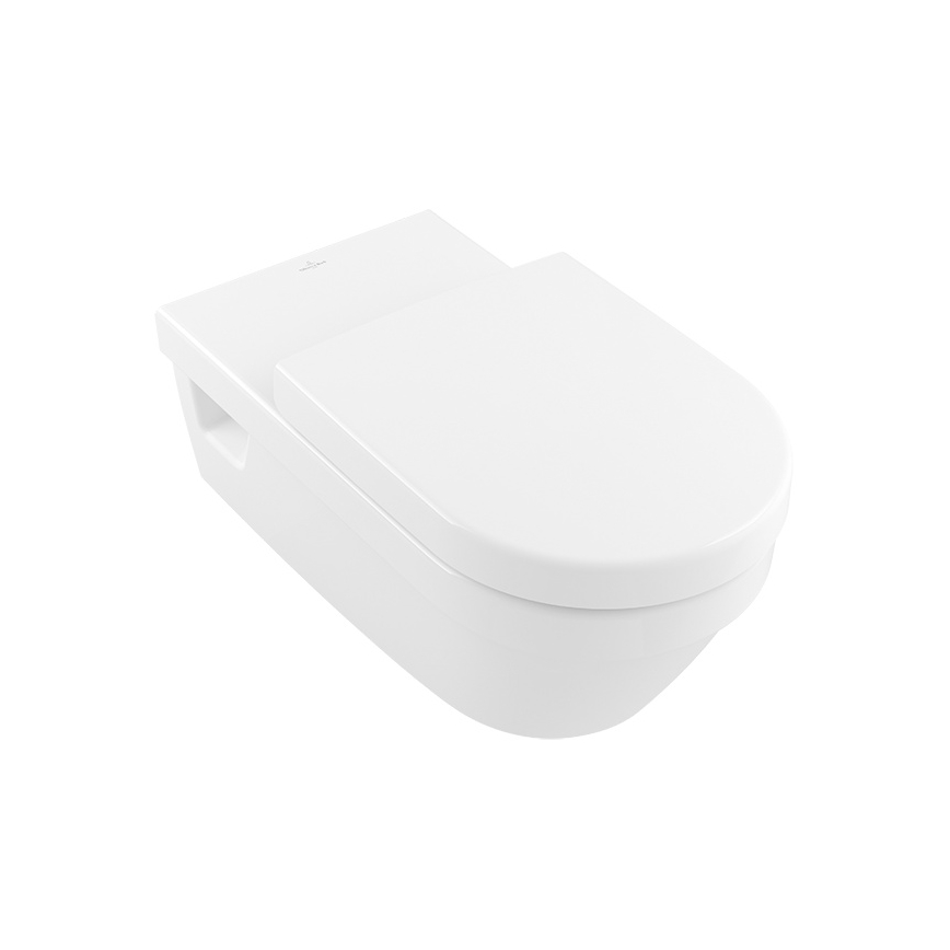 Villeroy & Boch 9M51B101 - VICARE SoftClose toiletzitting wit
