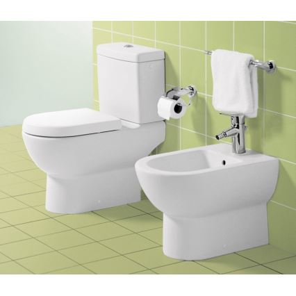 Villeroy & Boch 9M55S101 - Toiletzitting SoftClose SUBWAY wit