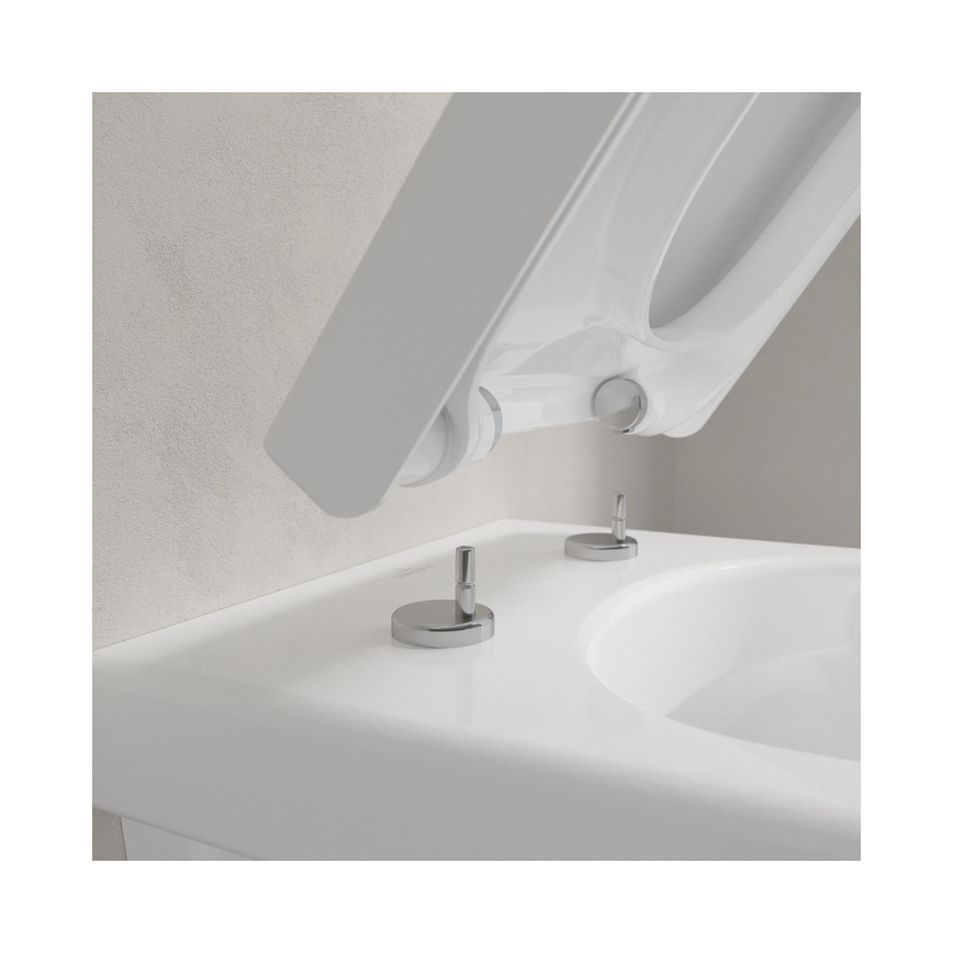 Villeroy & Boch 9M66S201 - SoftClose toiletzitting ARCHITECTURA, wit