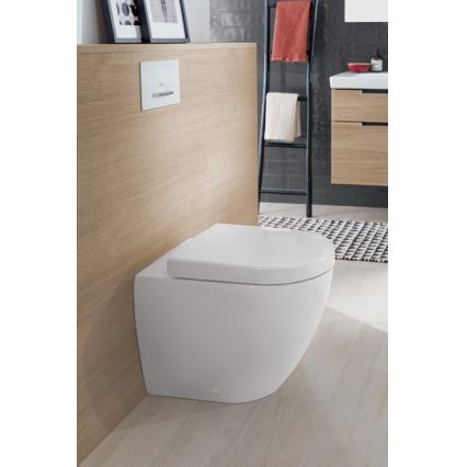 Villeroy & Boch 9M68S101 - WC-bril SoftClose SUBWAY 2.0 wit