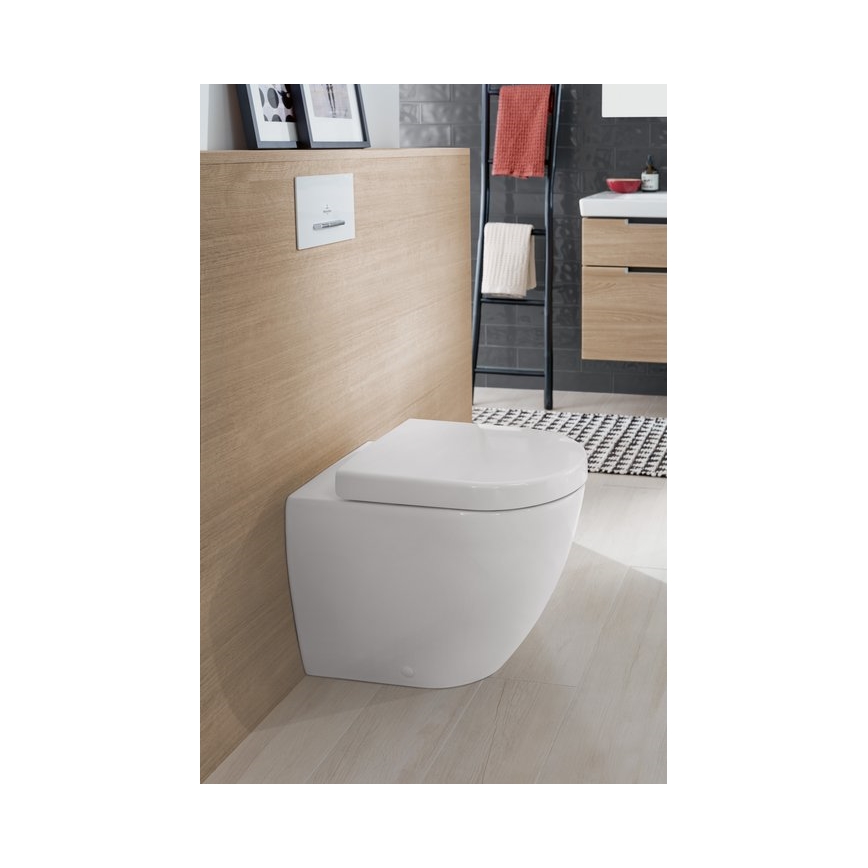 Villeroy & Boch 9M68S101 - WC-bril SoftClose SUBWAY 2.0 wit