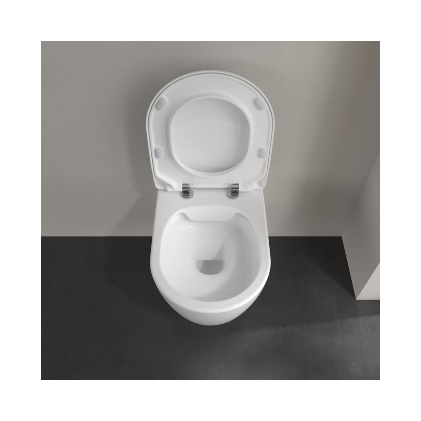 Villeroy & Boch 9M87S101 - SoftClose AVENTO toiletzitting, wit