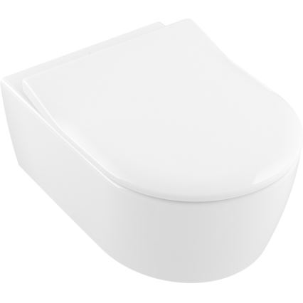 Villeroy & Boch 9M87S101 - SoftClose AVENTO toiletzitting, wit