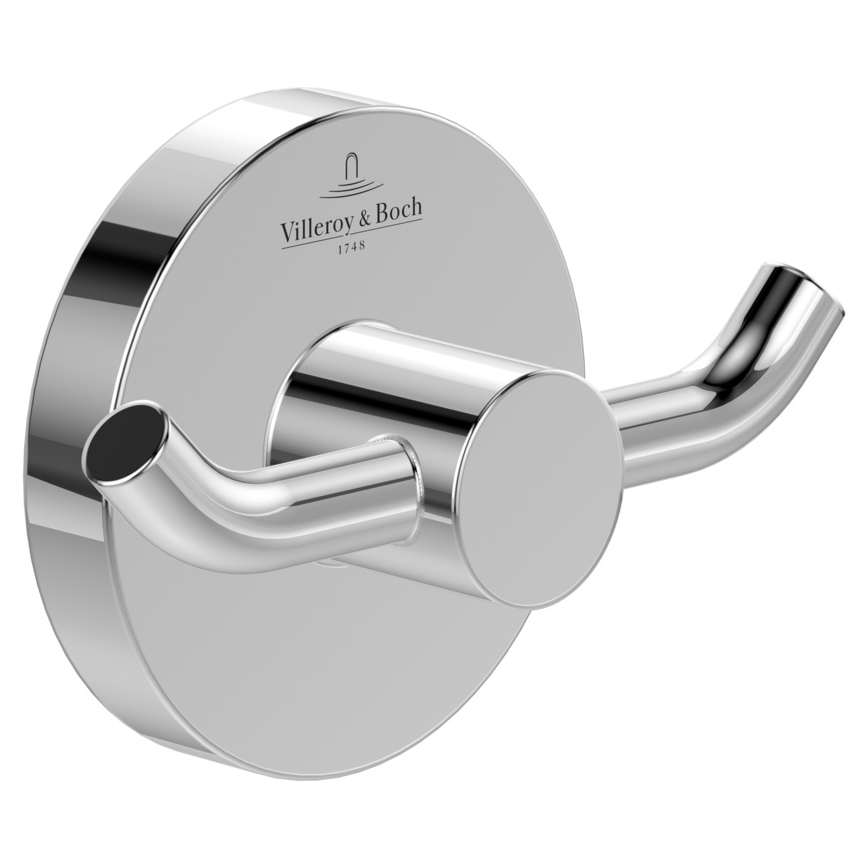 Villeroy & Boch TVA15101200061 - Wandhaak ELEMENTS glanzend chroom
