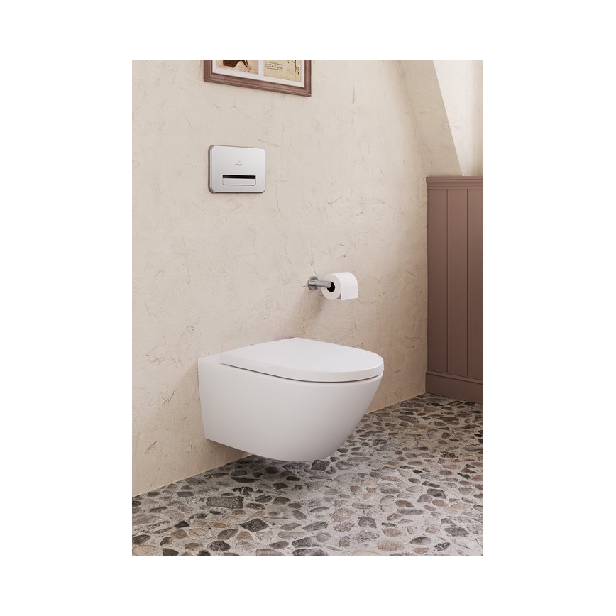 Villeroy & Boch TVA15101400061 - Toiletrolhouder ELEMENTS glanzend chroom