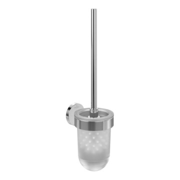 Villeroy & Boch TVA15101600061 - Wandgemonteerde toiletborstel ELEMENTS glas / glanzend chroom