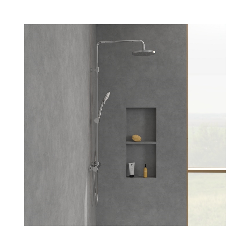 Villeroy & Boch TVS10900200061 - Doucheset met mengkraan UNIVERSAL glanzend chroom