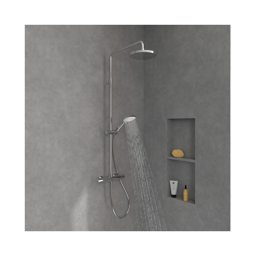 Villeroy & Boch TVS10900200061 - Doucheset met mengkraan UNIVERSAL glanzend chroom