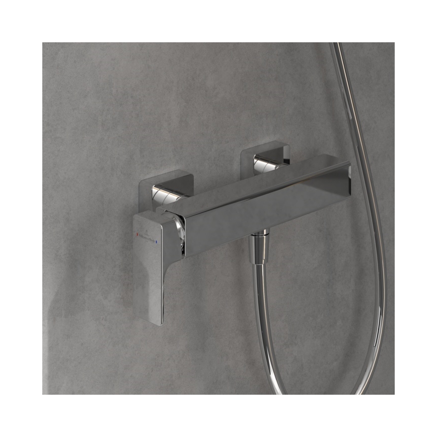 Villeroy & Boch TVS11200100061 - Douchekraan SUBWAY 3.0 glanzend chroom