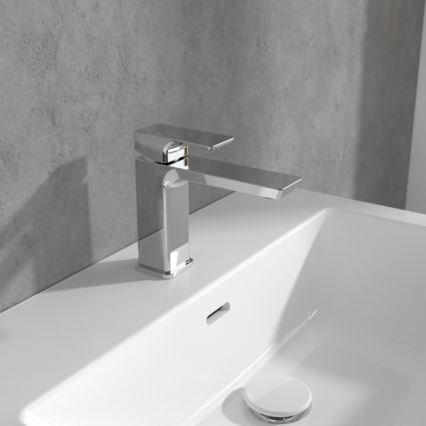 Villeroy & Boch TVW11200300061 - Wastafelmengkraan SUBWAY 15,5 cm glanzend chroom