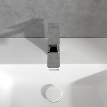 Villeroy & Boch TVW11200300061 - Wastafelmengkraan SUBWAY 15,5 cm glanzend chroom