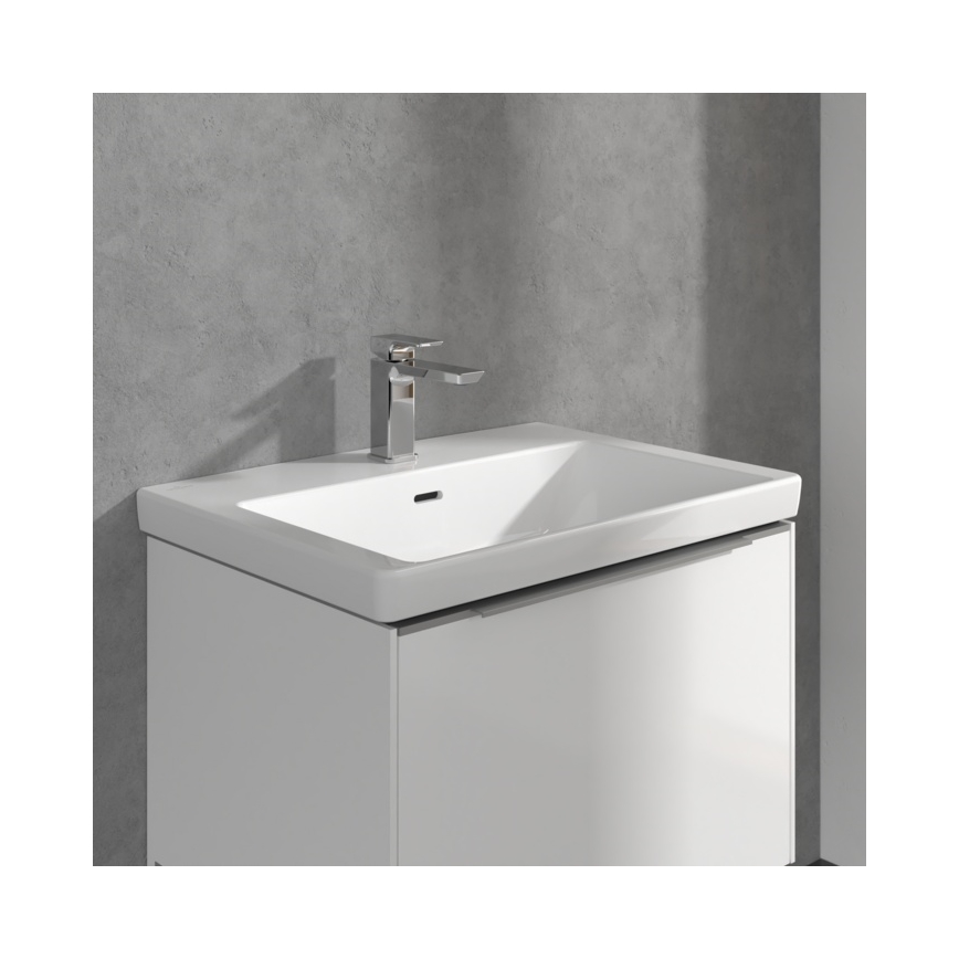 Villeroy & Boch TVW11200300061 - Wastafelmengkraan SUBWAY 15,5 cm glanzend chroom