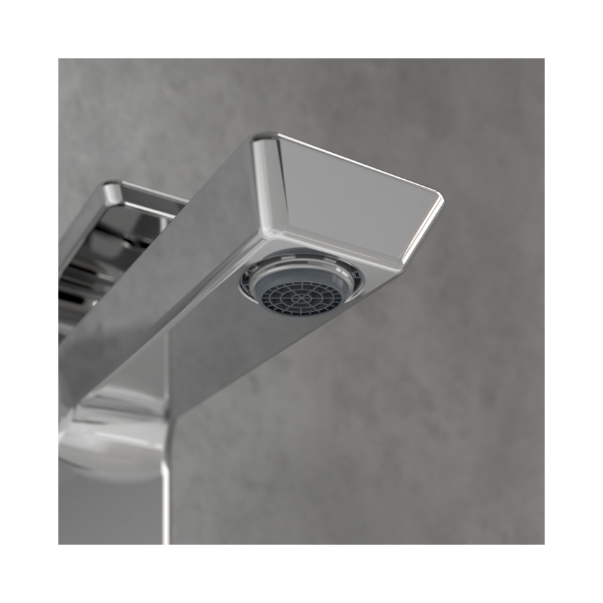 Villeroy & Boch TVW11200300061 - Wastafelmengkraan SUBWAY 15,5 cm glanzend chroom