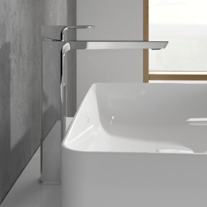Villeroy & Boch TVW11200400061 - Wastafelmengkraan SUBWAY 3.0 29,5 cm glanzend chroom