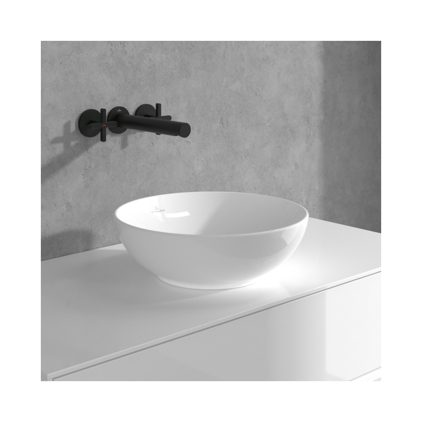 Villeroy & Boch TVZ106012000K5 - Wastafelkraan LOOP&FRIENDS mat zwart