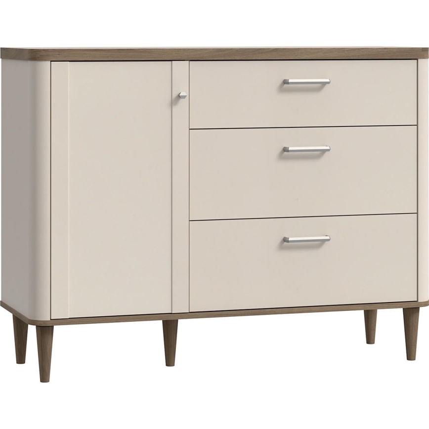 VIRO ladekast met lades, bruin/beige