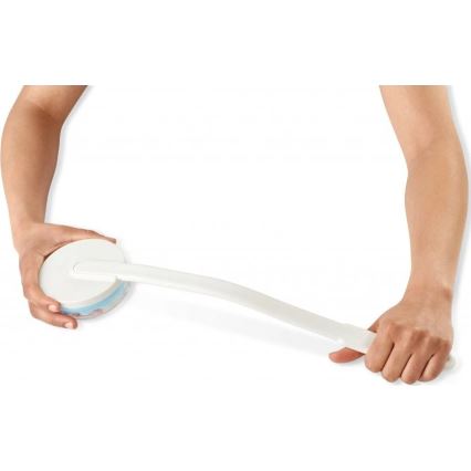 Vitility - Aanbrenger voor douchegel/bodylotion wit/blauw