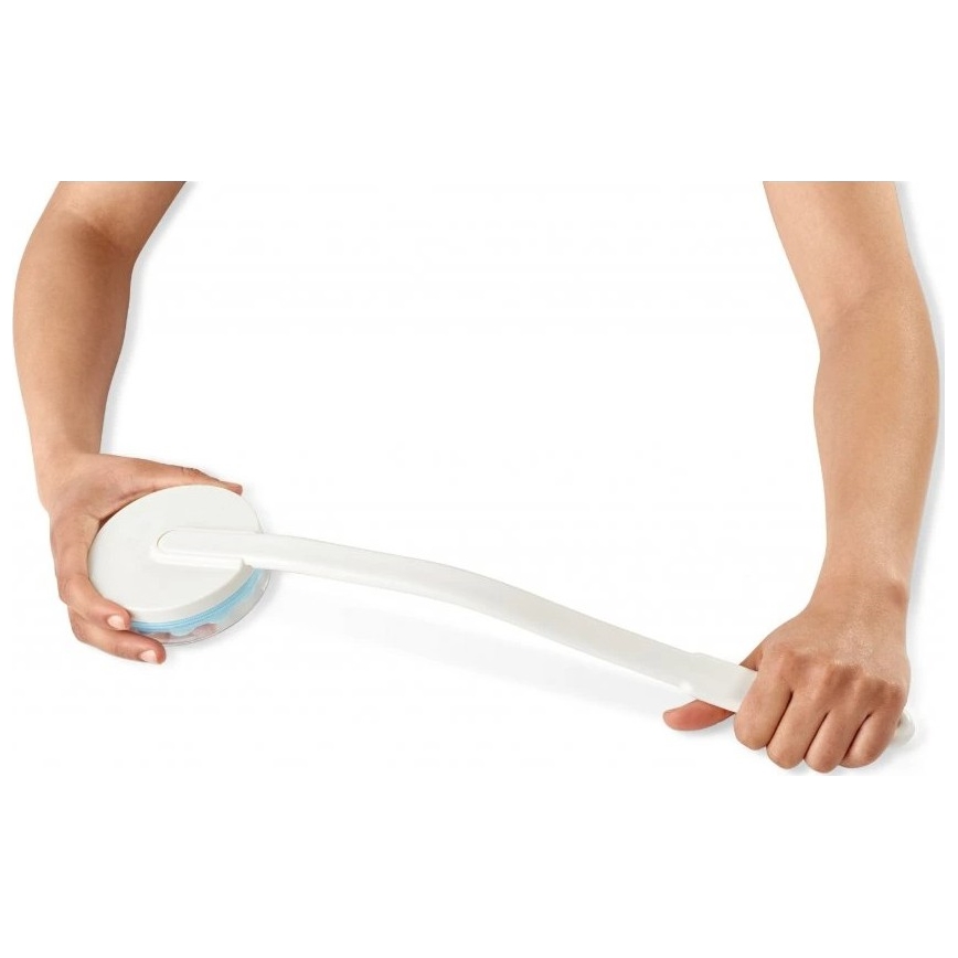 Vitility - Aanbrenger voor douchegel/bodylotion wit/blauw