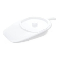 Vitility - Bedtoilet met deksel, wit