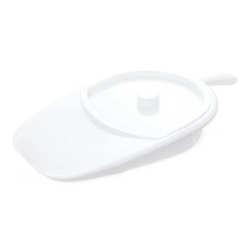 Vitility - Bedtoilet met deksel, wit