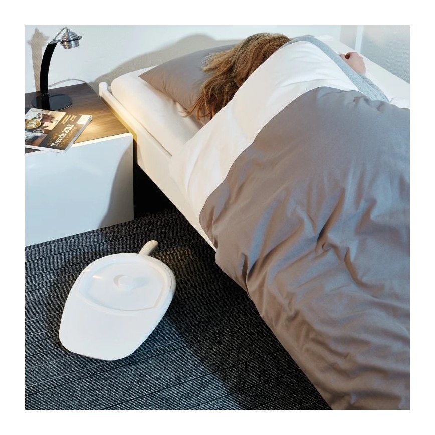 Vitility - Bedtoilet met deksel, wit