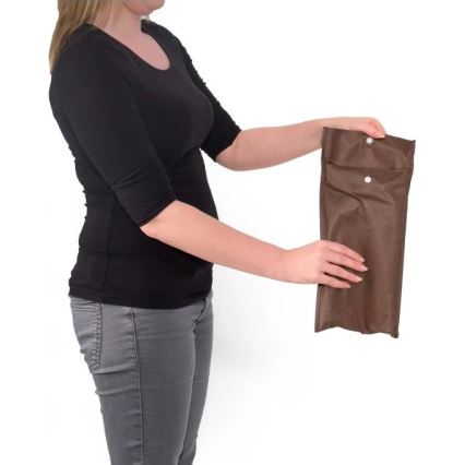 Vitility - Opvouwbare wandelstok 92 cm bruin