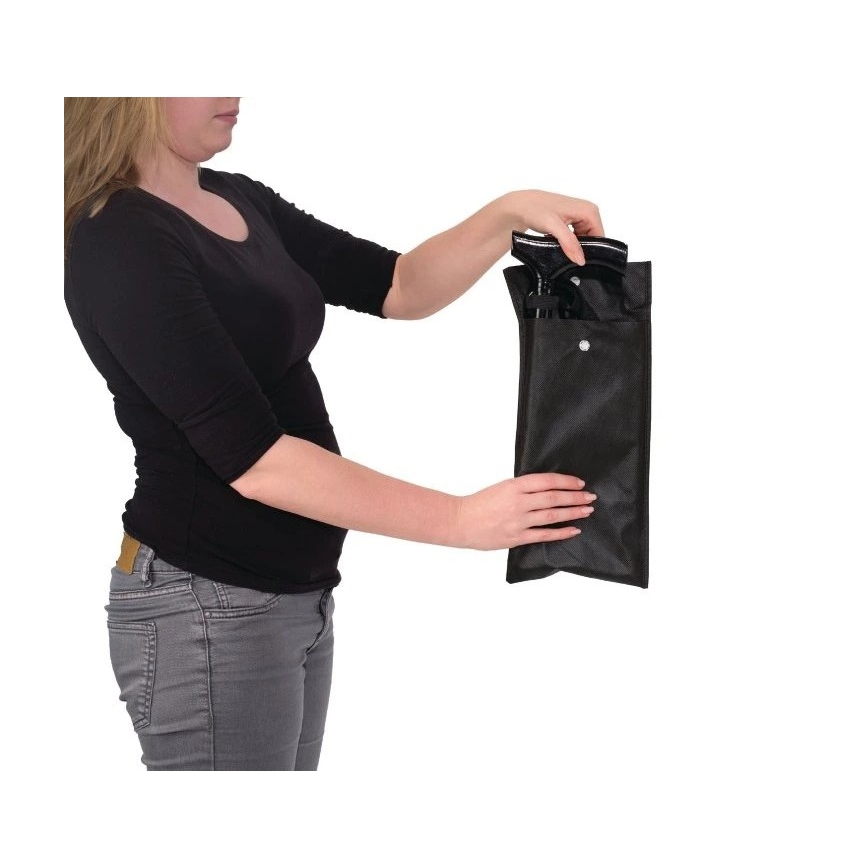 Vitility - Opvouwbare wandelstok zwart