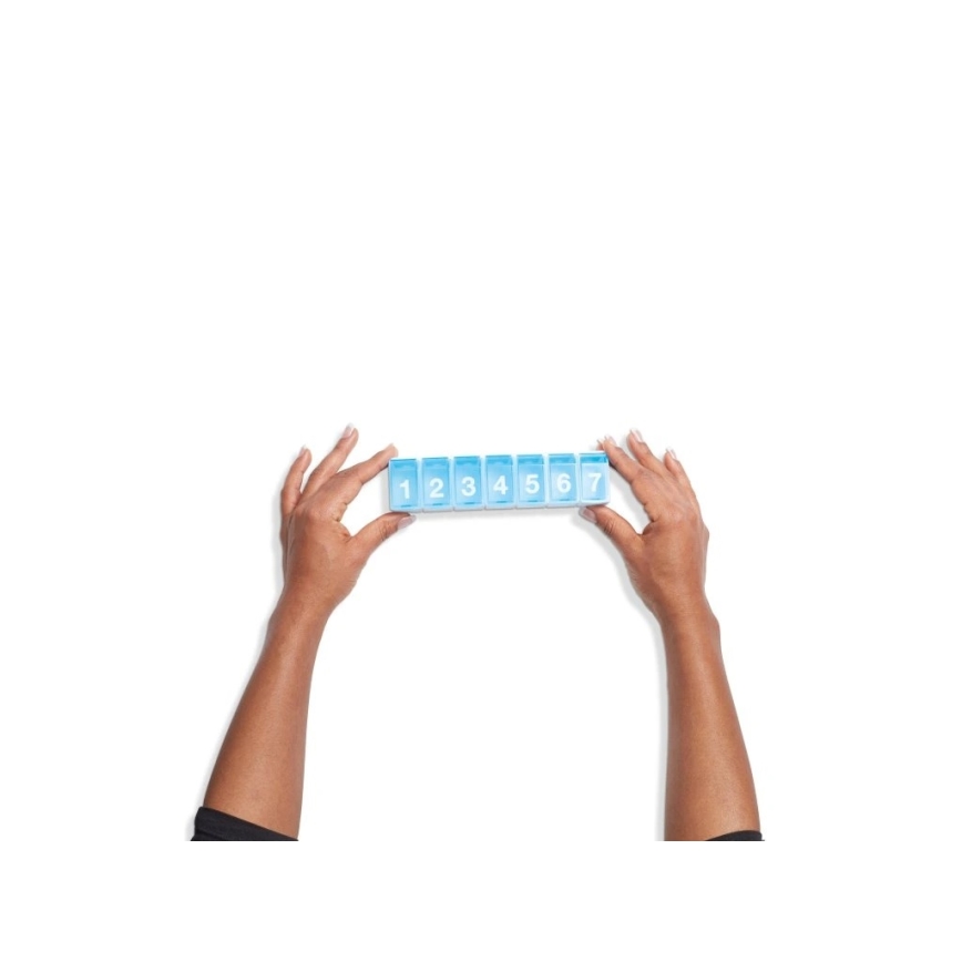 Vitility - Wekelijkse medicijndispenser blauw