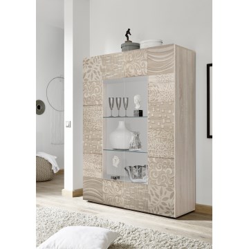 Vitrinekast ARIA sonoma eik