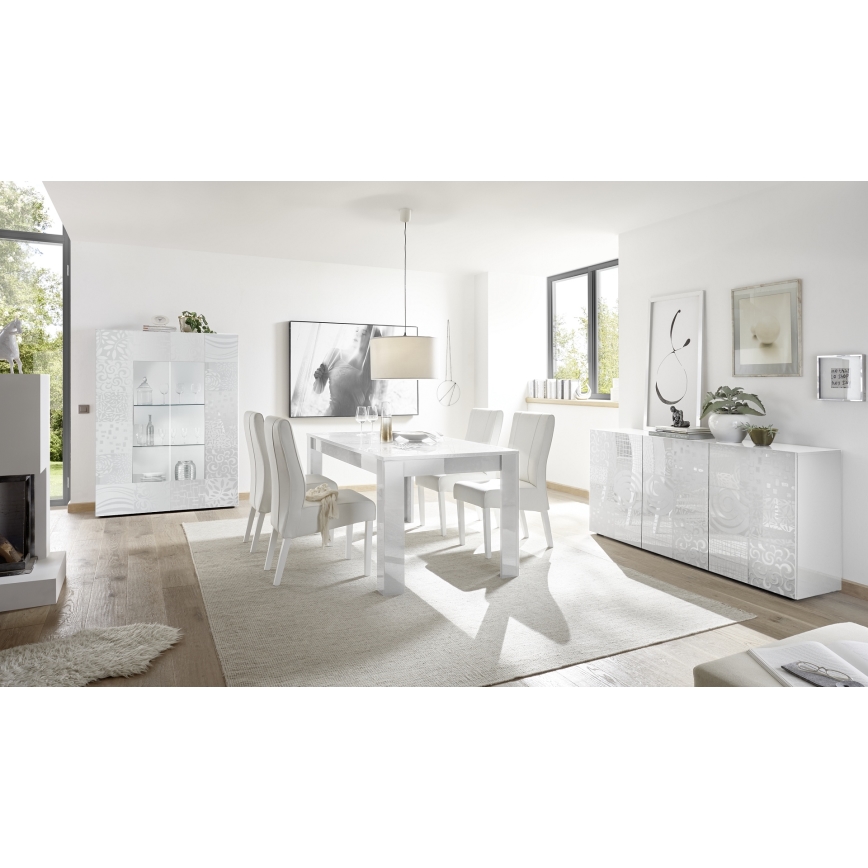 Vitrinekast ARIA wit