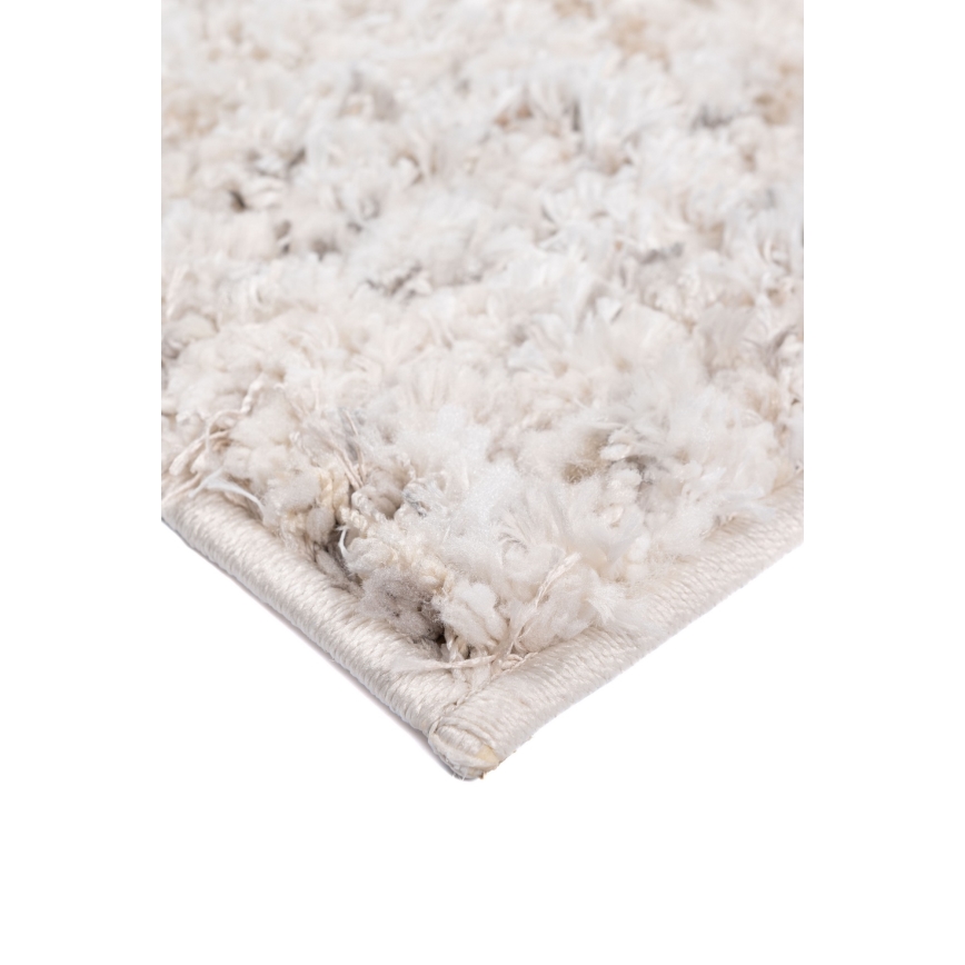 Vloerkleed BILBAO SHAGGY 120x160 cm beige