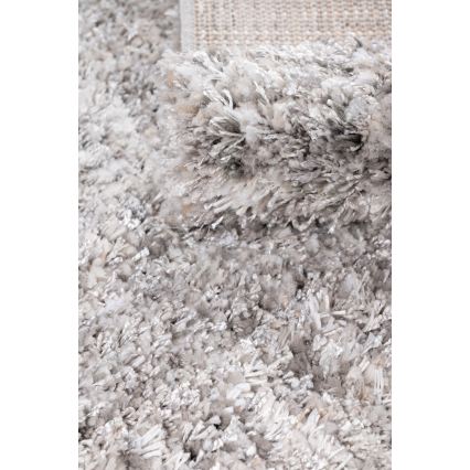 Vloerkleed BILBAO SHAGGY 120x160 cm grijs/antraciet