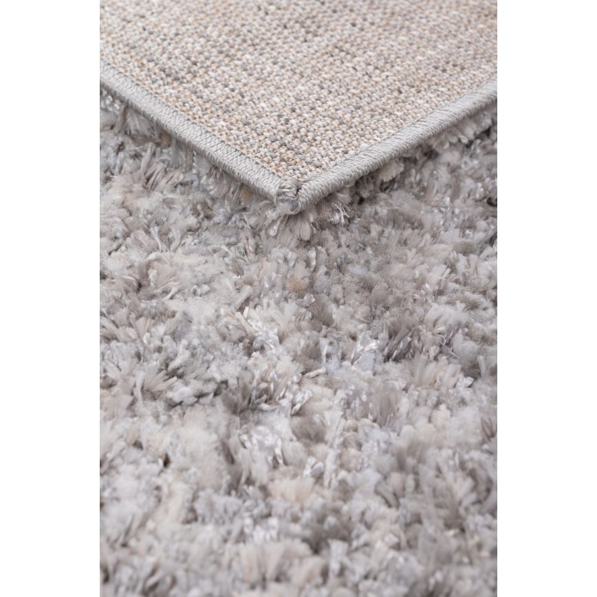 Vloerkleed BILBAO SHAGGY 120x160 cm grijs/antraciet